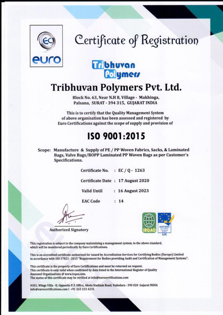 ISO 9001 : 2015